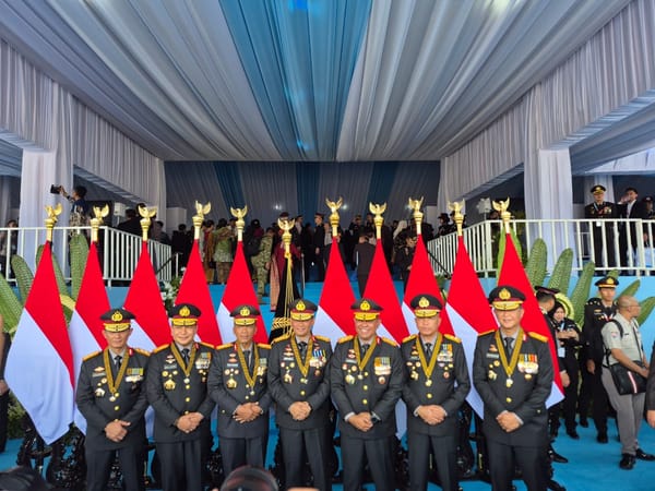 Momentum Hari Bhayangkara ke-80, Polda Kalteng Dianugerahi Nugraha Sakanti sebagai Tanda Kehormatan dari Presiden