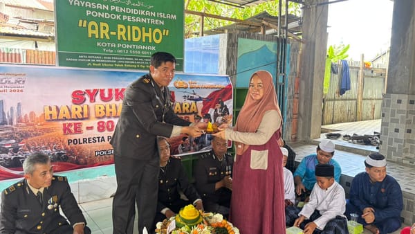 Doa Anak Panti Warnai Syukuran HUT Bhayangkara ke-80, Harapan Polri Kian Dekat dengan Masyarakat