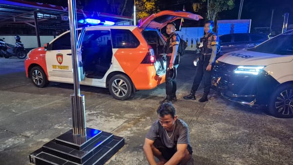 Gerak Cepat Patroli Enggang Resta, Terduga Pelaku Pencurian di Ruko Kosong Berhasil Diamankan