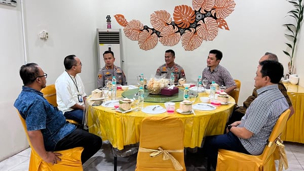 Silaturahmi dengan PDAM, Kapolresta Pontianak Perkuat Kolaborasi untuk Pelayanan Publik yang Optimal