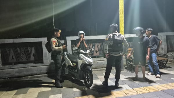 Gerak Cepat Patroli Enggang Polresta Pontianak, Bubarkan Aksi Balap Liar Usai Terima Laporan 110