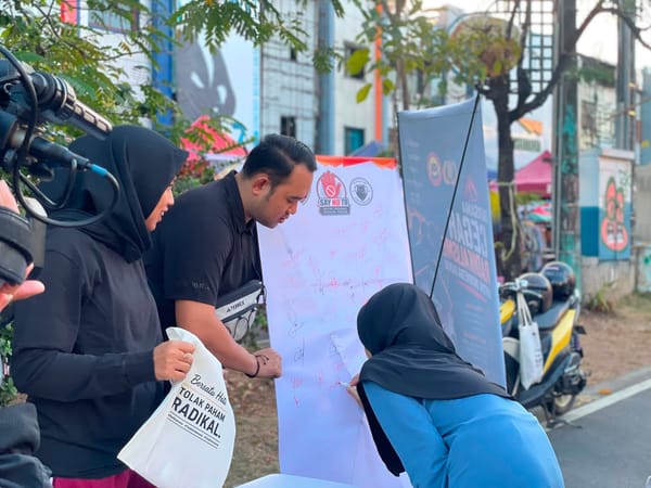 Kampanye Edukasi di Car Free Day Makassar, Densus 88 AT Polri Gaungkan Pencegahan Radikalisme dan Bullying