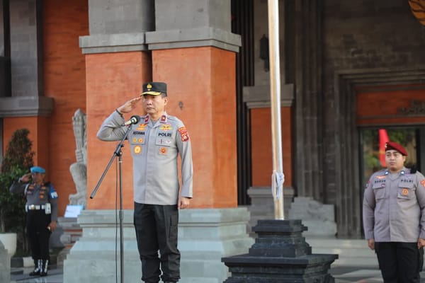 Apel Jam Pimpinan, Wakapolda Bali Dorong Evaluasi Kinerja dan Penguatan Pelayanan Publik