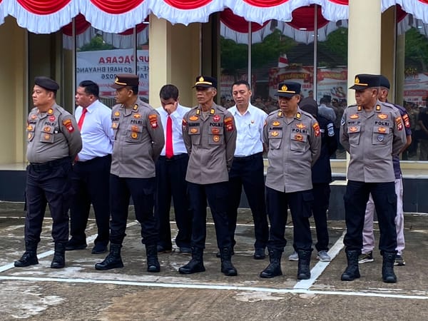 Apel Pagi Polresta Pontianak, Wakapolresta Tegaskan Pentingnya Disiplin dan Profesionalisme Personel