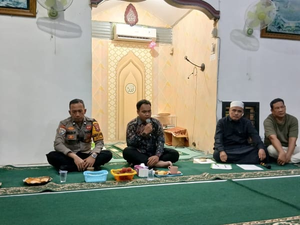 Bhabinkamtibmas Hadiri Pemilihan Ketua RT, Perkuat Kebersamaan dan Demokrasi di Tengah Warga