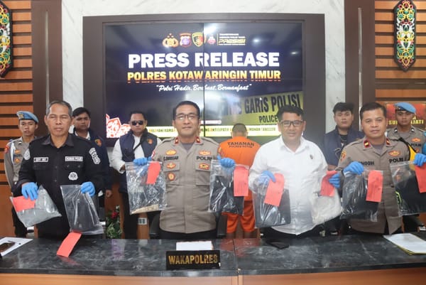 Gerak Cepat Polres Kotim, Dua Tersangka Kasus Pembunuhan dan Pengeroyokan di Mentaya Hulu Berhasil Diamankan