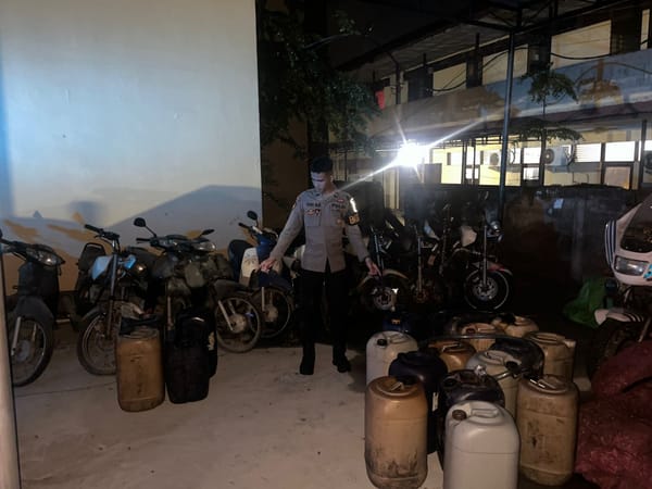 Respon Cepat Laporan 110, Tim Enggang Resta dan Piket Reskrim Ungkap Dugaan Penimbunan Pertalite