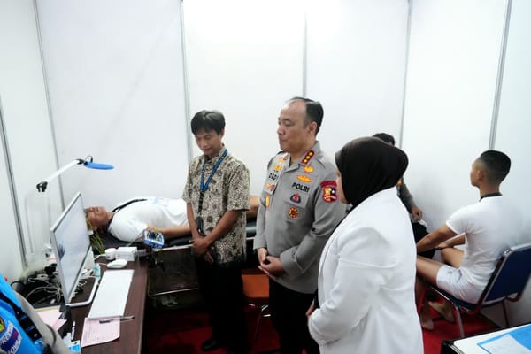 Seleksi Taruna Akpol Makin Transparan, Wakapolri Pastikan Pemanfaatan Teknologi Kedokteran Terkini