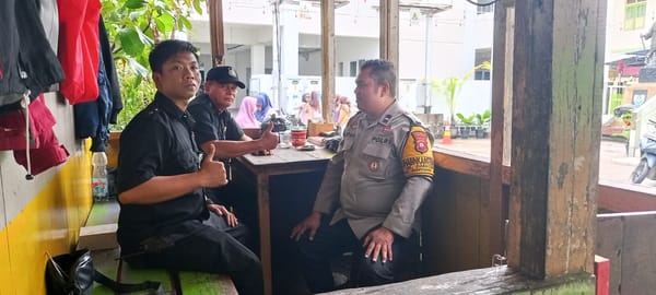 Bhabinkamtibmas Darat Sekip Intensifkan Patroli Rutin untuk Perkuat Kemitraan dan Jaga Kamtibmas