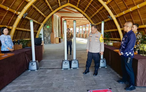 Tak Ingin Ada Gangguan, Dirpamobvit Polda Bali Turun Langsung Pastikan Pengamanan TWG dan MSC ke-27
