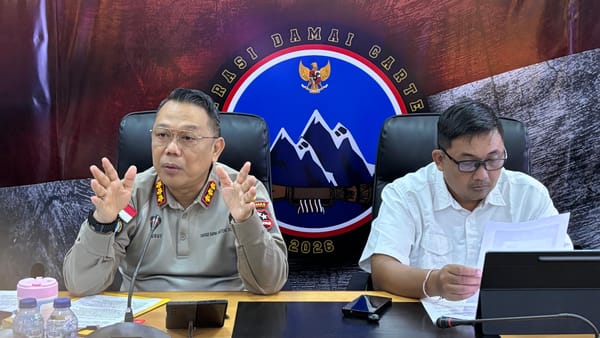 Satgas Ops Damai Cartenz-2026 Berhasil Ringkus DPO Jaringan Senjata Api Ilegal yang Beroperasi di Yalimo dan Yahukimo