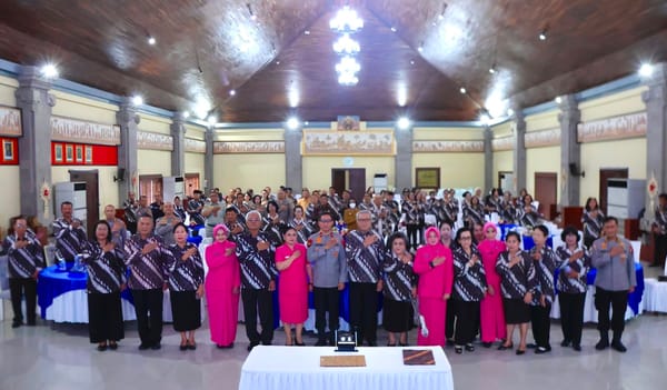 Wakapolda Bali Hadiri Syukuran HUT PP Polri XXVII Tahun 2026, Pererat Sinergi dengan Purnawirawan