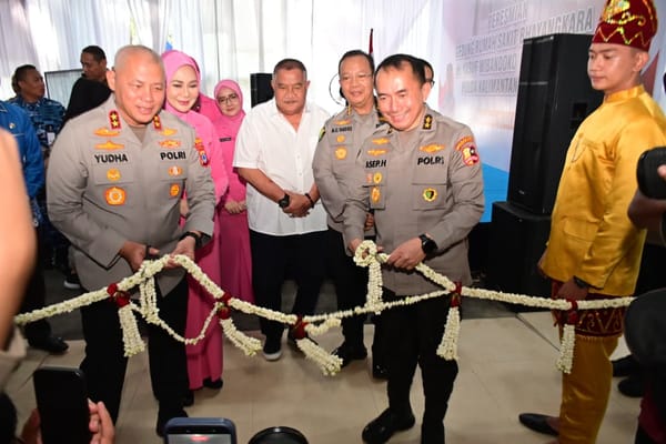 Perkuat Layanan Kesehatan, RS Bhayangkara Banjarbaru Polda Kalsel Diresmikan untuk Anggota Polri dan Masyarakat