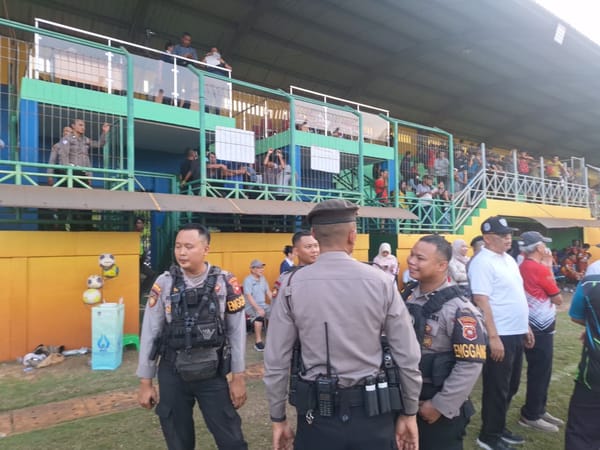 Pastikan Final Soeratin Cup U-15 Aman dan Lancar, Polresta Pontianak Gelar Pengamanan