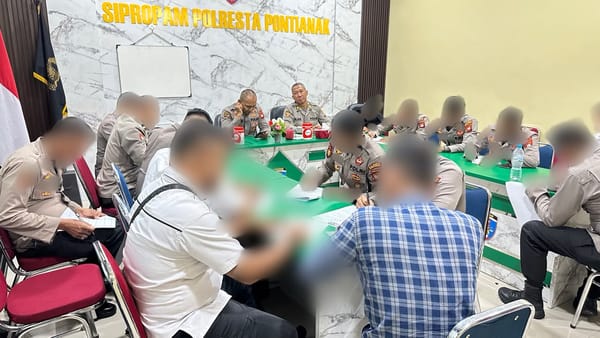 Konseling dan Relaksasi Peduli Kondisi Psikologis Anggota, Polresta Pontianak Gelar Program Konseling dan Relaksasi
