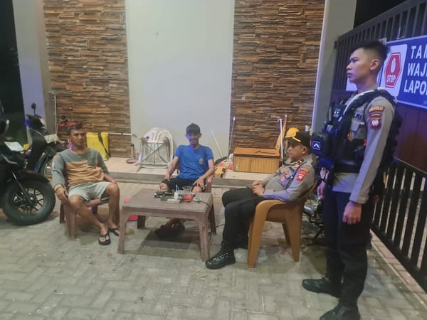 Polsek Pontianak Selatan Tingkatkan Patroli Sambang dan Dialogis Cegah Gangguan Kamtibmas