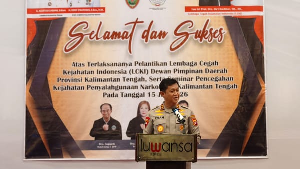 Kapolda Kalteng Perkuat Sinergi Bersama LCKI Cegah Narkoba dan Kriminalitas