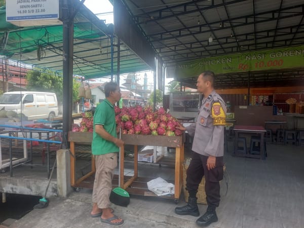 Sambang Dialogis Bhabinkamtibmas Sei Jawi Dalam Jadi Sarana Edukasi dan Himbauan Kamtibmas