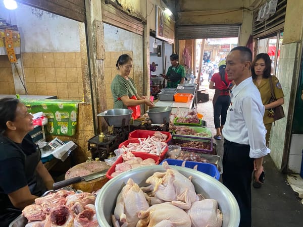 Harga Pangan Diawasi, Satgas Pangan Polda Bali Sidak Pasar dan Ritel di Denpasar