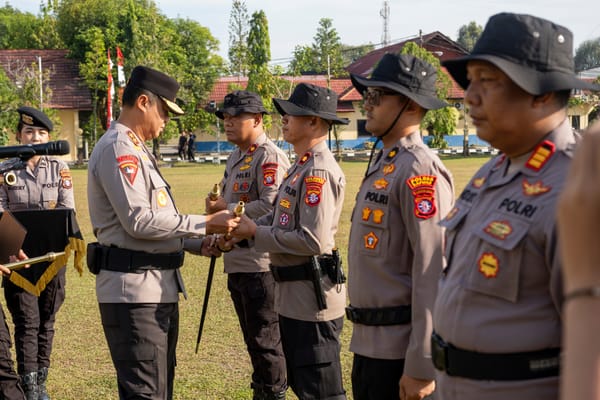Kapolda Kalteng Pimpin Apel Operasi Aman Nusa II, Tekankan Upaya Pencegahan Karhutla