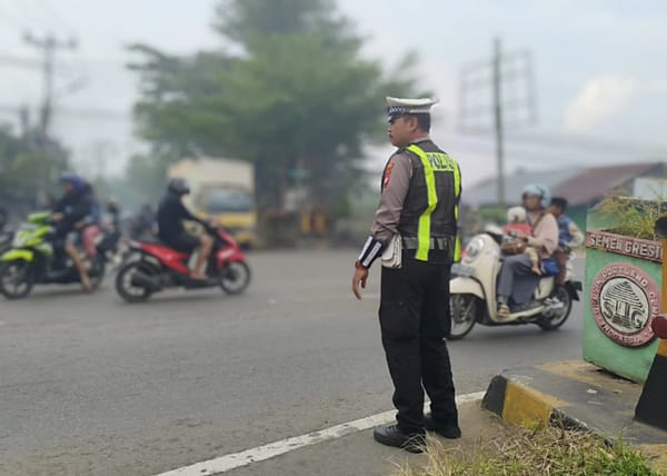 Strong Point Pagi Polsek Pontianak Barat, Wujud Pelayanan Prima bagi Pengguna Jalan