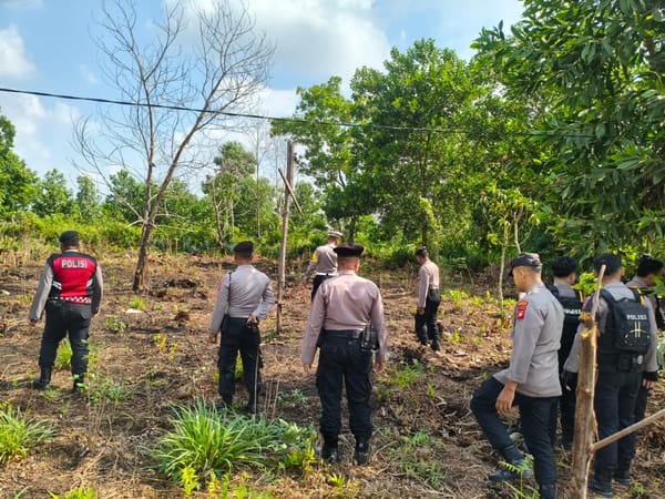 Cegah Karhutla, Polisi Intensifkan Patroli di Pontianak Selatan dan Tenggara