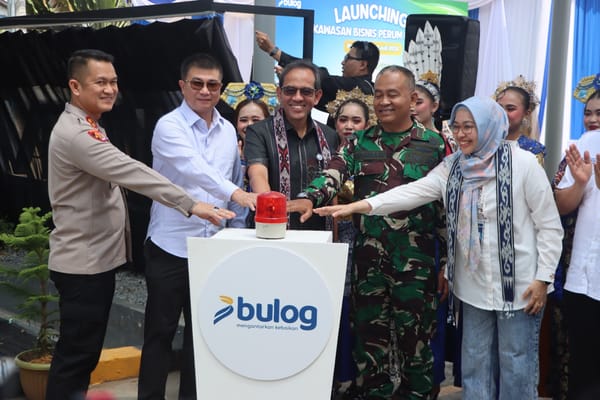 Wakapolresta Pontianak Hadiri Peluncuran Kawasan Bisnis Perdana Avenue Milik Perum Bulog