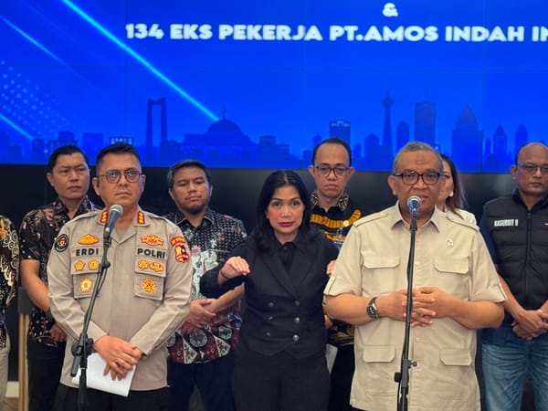 Desk Ketenagakerjaan Polri dan Kemnaker Selesaikan Perselisihan PHK 134 Pekerja PT Amos Indah Indonesia