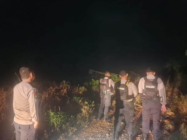 Antisipasi Karhutla, Polsek Pontianak Selatan Gencarkan Patroli di Titik-Titik Rawan