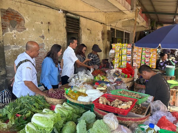 SATGAS SABER PANGAN POLDA BALI INTENSIFKAN PENGAWASAN HARGA PANGAN