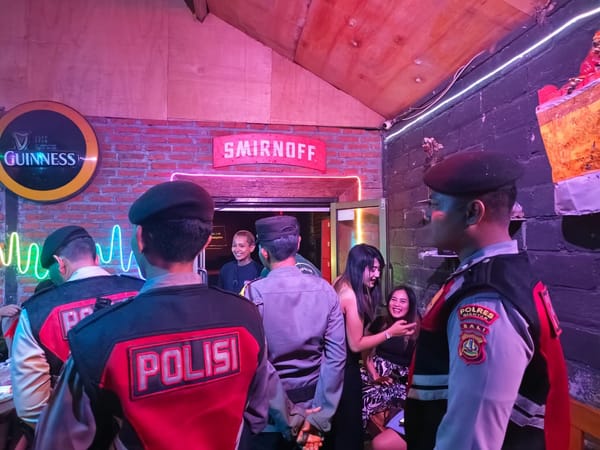 Gelar Ops Pekat Agung 2026, Personel Laksanakan Razia Tempat Hiburan Malam