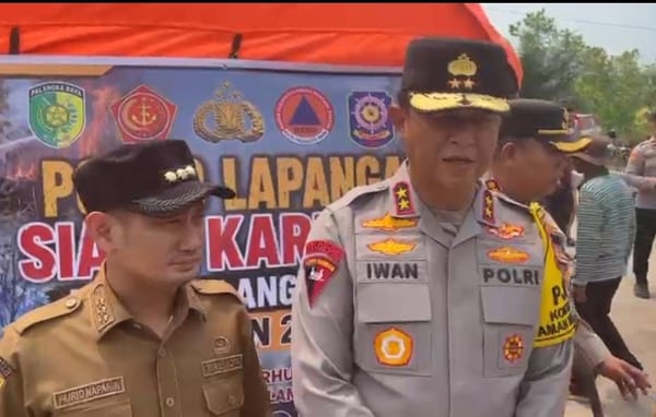 Selidiki Pemicu Karhutla, Kapolda Kalteng Kerahkan Polres Jajaran Perkuat Langkah Penanganan
