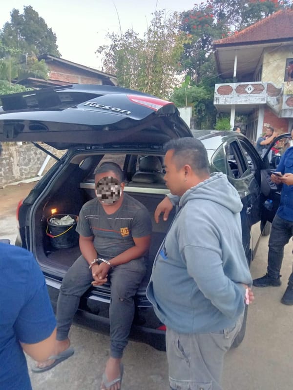 Nekat Curi Uang Di Atas KM Tilong Kabila Ditpolairud Polda Bali Amankan Pelaku.
