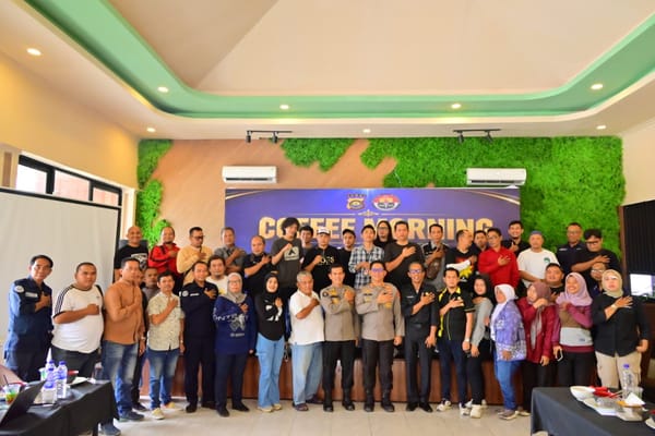 Bidhumas Polda Jambi Gelar Coffee Morning, Perkuat Sinergitas Bersama Insan Pers