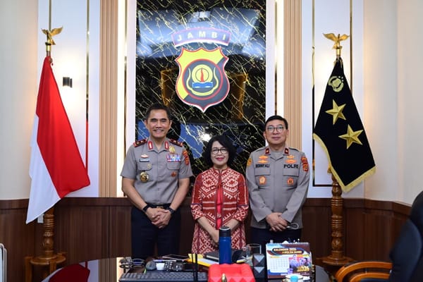 Pererat Kolaborasi Antar-Lembaga, Kapolda Jambi Temui Ketua Pengadilan Tinggi Bahas Penegakan Hukum