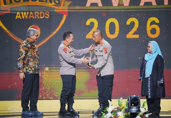 Dedikasi dan Integritas Antar Kombes Pol. Norul Hidayat Raih Hoegeng Awards 2026