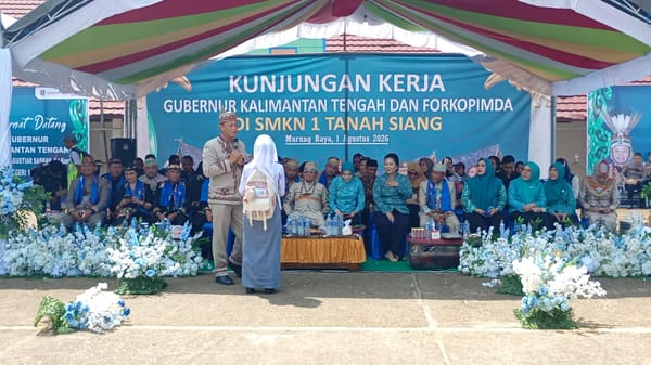 Kapolda Kalteng Motivasi Siswa SMKN 1 Tanah Siang Mura, Ajak Giat Belajar dan Jauhi Narkoba