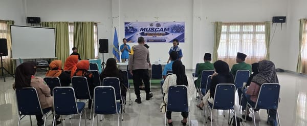 Perkuat Sinergi Lintas Sektor, Kanit Binmas Polsek Pontianak Timur Hadiri Kegiatan Muscam