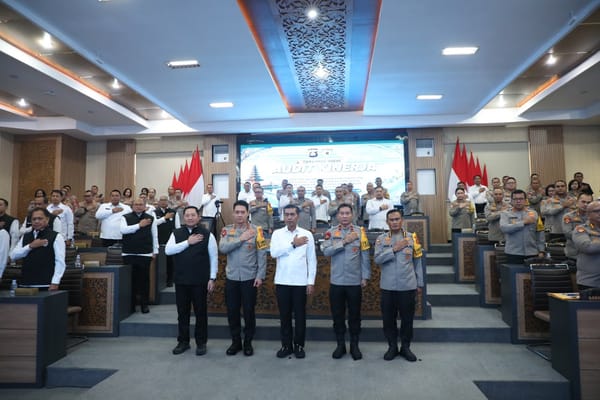Inspektur Pengawasan Umum (Irwasum) Polri Resmi Buka Taklimat Awal Audit Kinerja di Polda Bali