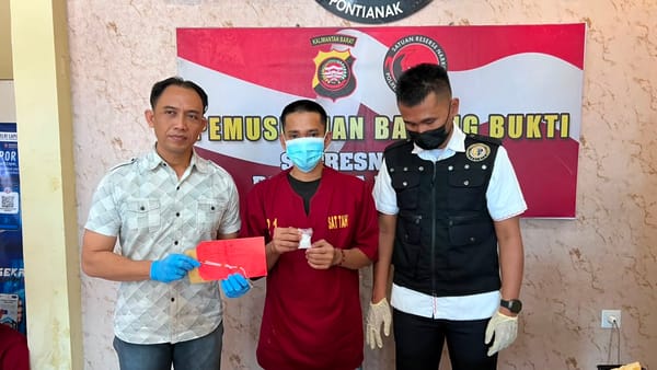 103,35 Gram Sabu Dimusnahkan, Satresnarkoba Polresta Pontianak Tegaskan Komitmen Berantas Narkotika