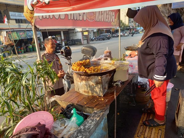 Bhabinkamtibmas Sei Jawi Dalam Intensifkan Patroli Himbauan dan DDS, Ajak Warga Jaga Kamtibmas