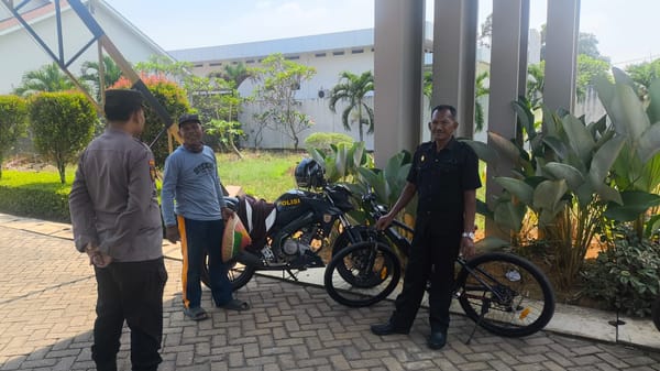 Polsek Pontianak Kota Perkuat Koordinasi dengan Satpam Green Mansion Lewat Patroli Enggang