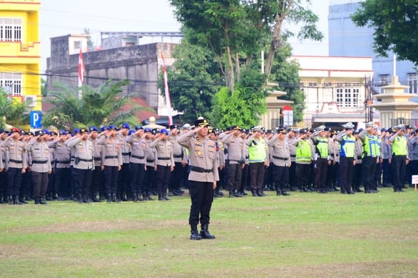 1.848 Personel Gabungan Disiapkan Amankan Presisi Merdeka Run 2026
