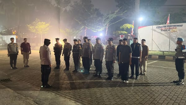 Jaga Malam Minggu Tetap Kondusif, Polresta Pontianak Intensifkan Patroli