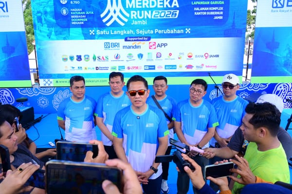 Presisi Merdeka Run 2026 Berlangsung Lancar, Kapolda Jambi Ucapkan Terimakasih dan Apresiasi Dukungan Masyarakat