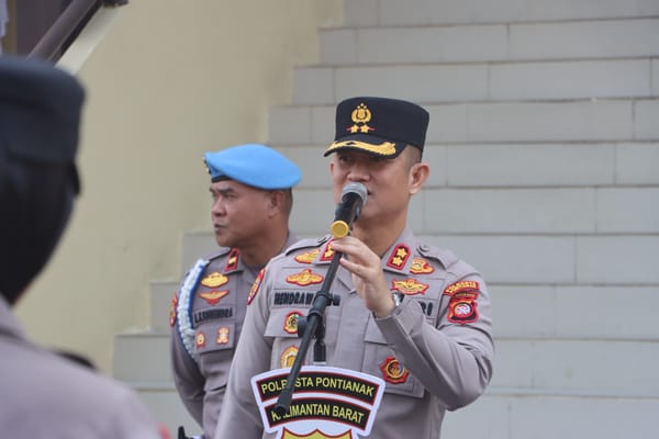 Jelang HUT Polwan ke-79, Wakapolresta Pontianak Tekankan Disiplin dan Keharmonisan Keluarga