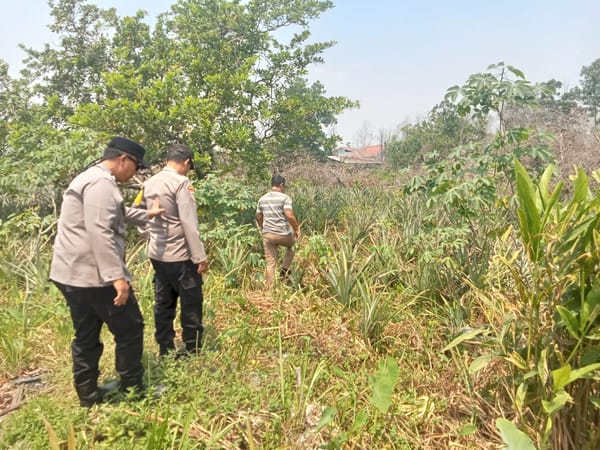 Kabut Asap Selimuti Pontianak, Polisi Gandeng Tiga Pilar Cegah Karhutla dan Diimbau Warga Tak Bakar Lahan