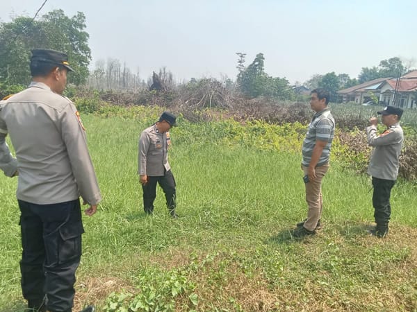 Pontianak Diselimuti Kabut Asap, Polisi Intensifkan Patroli dan Imbauan Cegah Karhutla