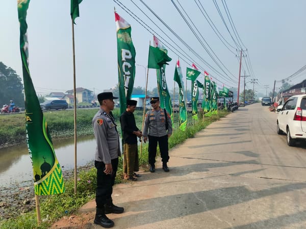 Enggang Timur Laksanakan Monitoring Kegiatan Haul PCNU di Dalam Bugis