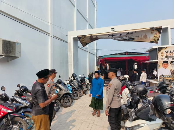 Pastikan Haul PCNU Berjalan Kondusif, Enggang Timur Lakukan Monitoring di Dalam Bugis